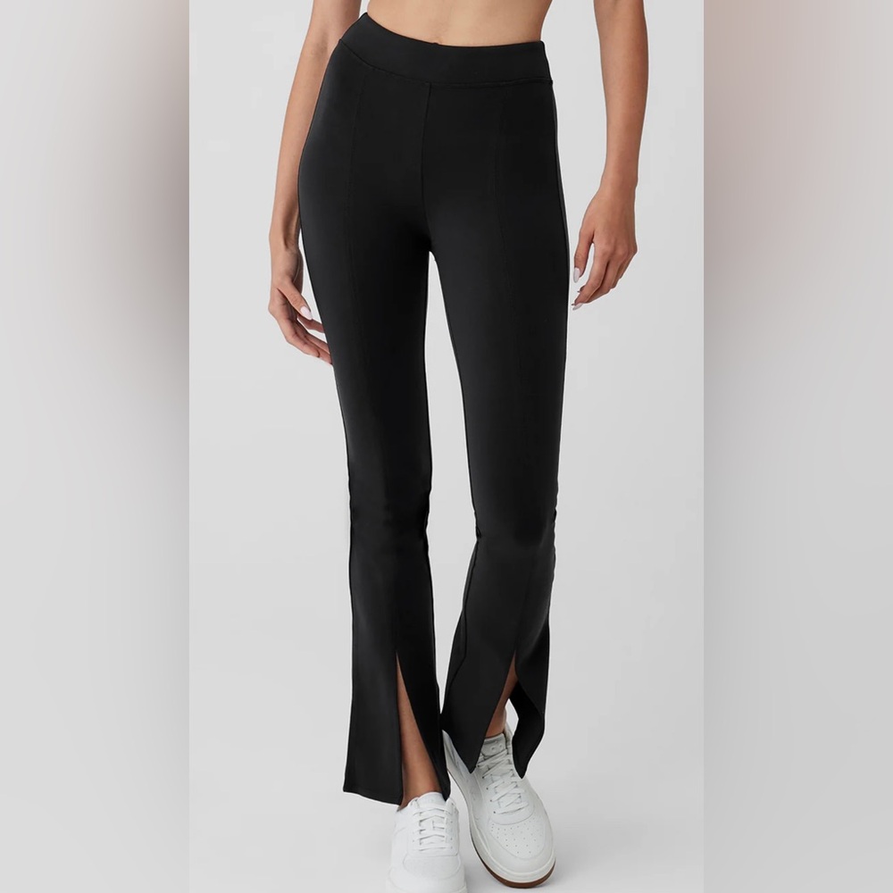 Alo 7/8 High Waist Flutter Legging - Black